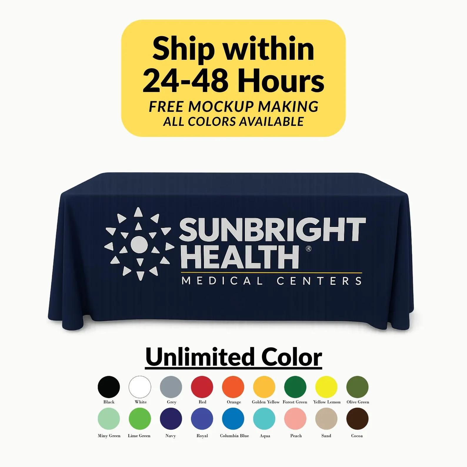 Custom Tablecloth for Events Custom Tablecloth for Events