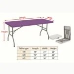 custom fitted table cloth size