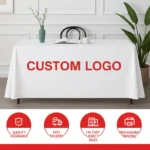 Personalized Fundraising Table Cover for Awareness Campaigns, Nonprofit Events & Donation Booth Displays - Image 8