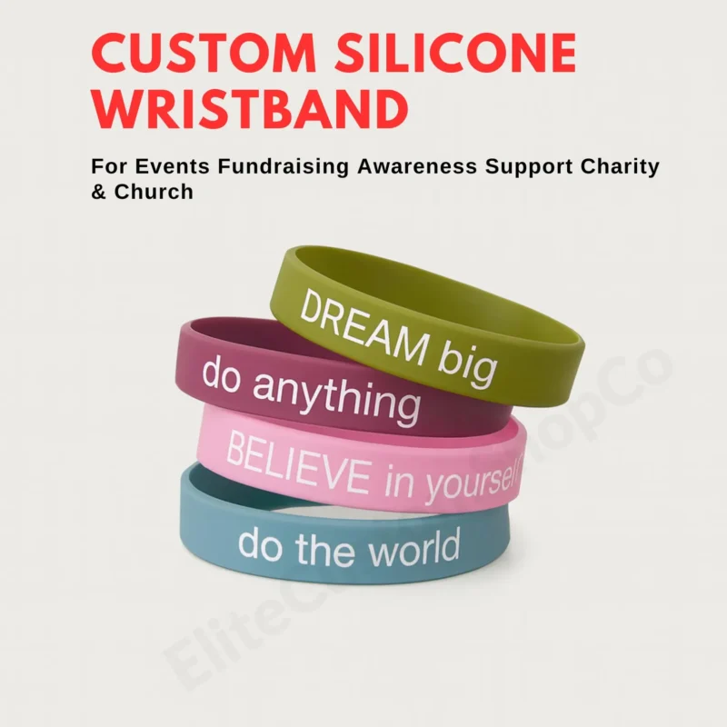 custom silicone wristband