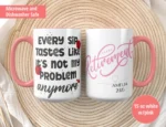 Personalised Funny Retirement Gift Mug "Not My Problem" Sarcastic Gift - Image 4