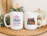 Friendship Mug - Good Friends Are Like Stars Quote - Image 4