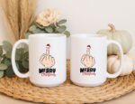 Merry Fucking Christmas Personalised Mug - Image 3
