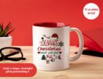 Personalised Christmas Movie Watching Mug - Image 4