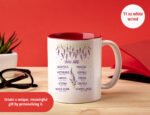 Inspirational “You Are” Scripture Mug – Lavender Inspirational Mug | Encouraging Quote Coffee Cup - Image 6